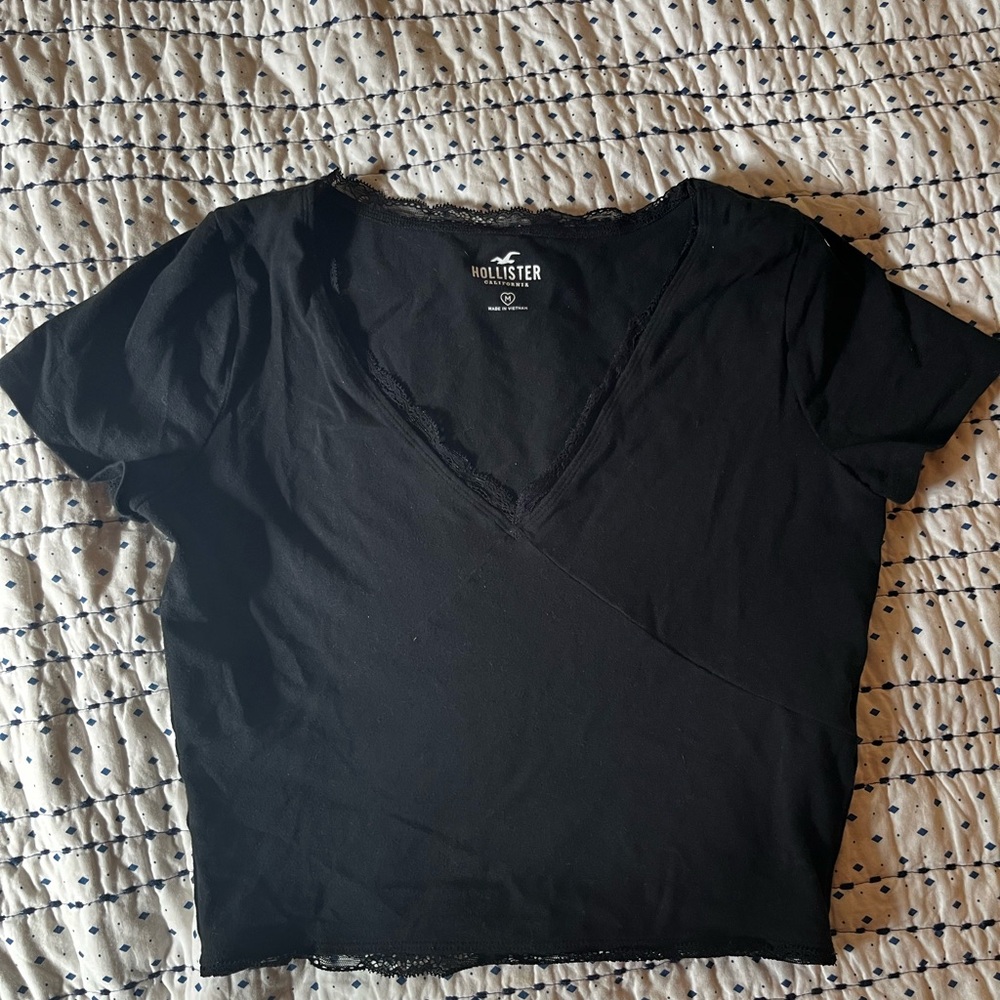 Size medium, Hollister, cotton, lace detailing
